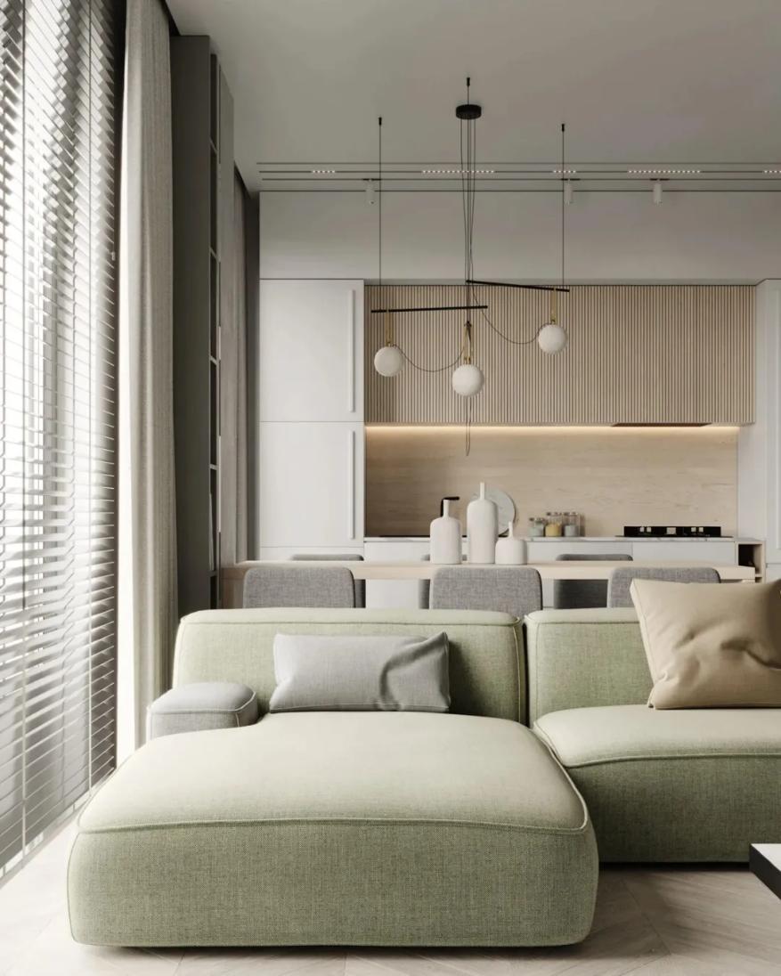 简约风格居家风,简约又质感的家庭