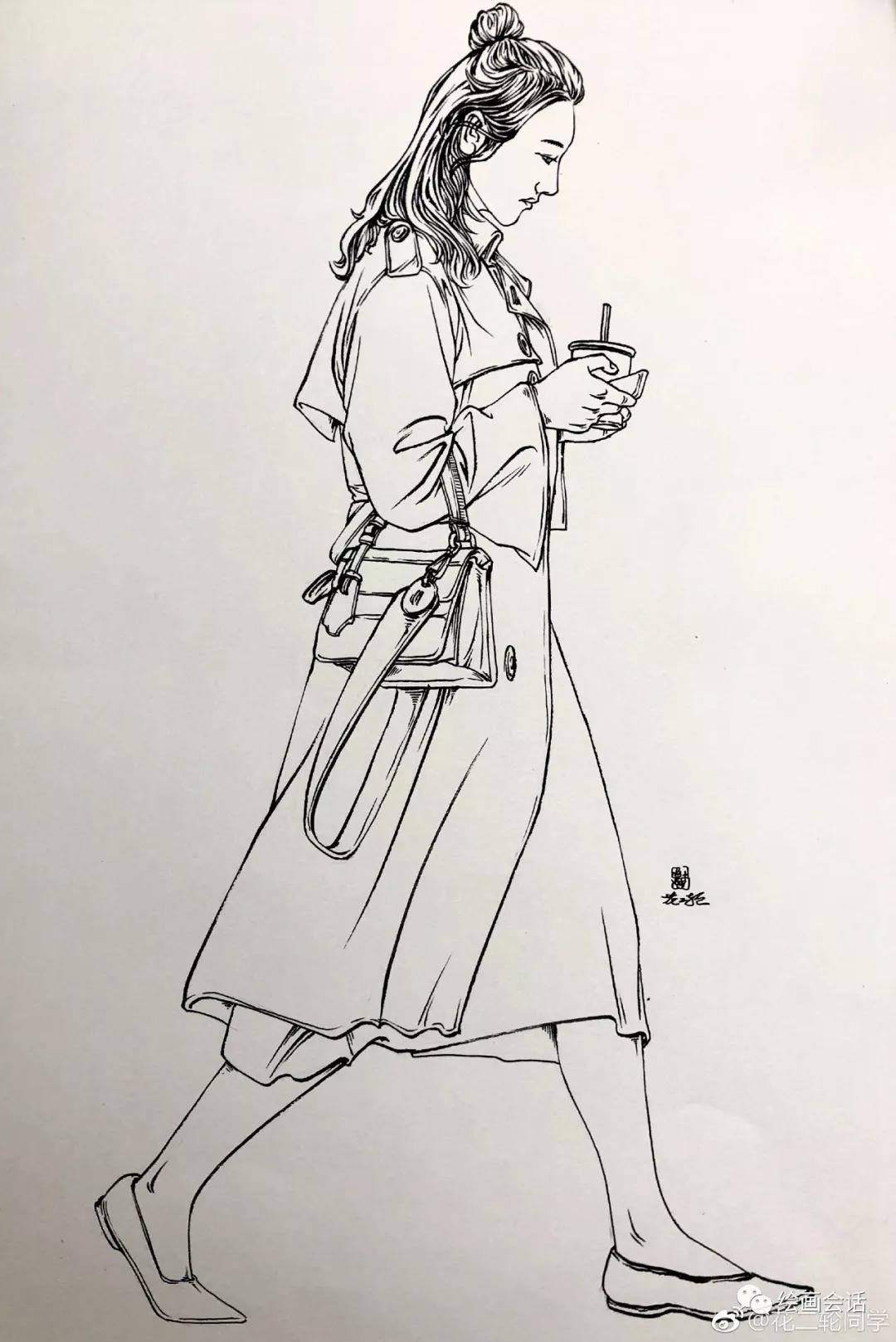 简单钢笔山水速写临摹图片,钢笔速写临摹推荐