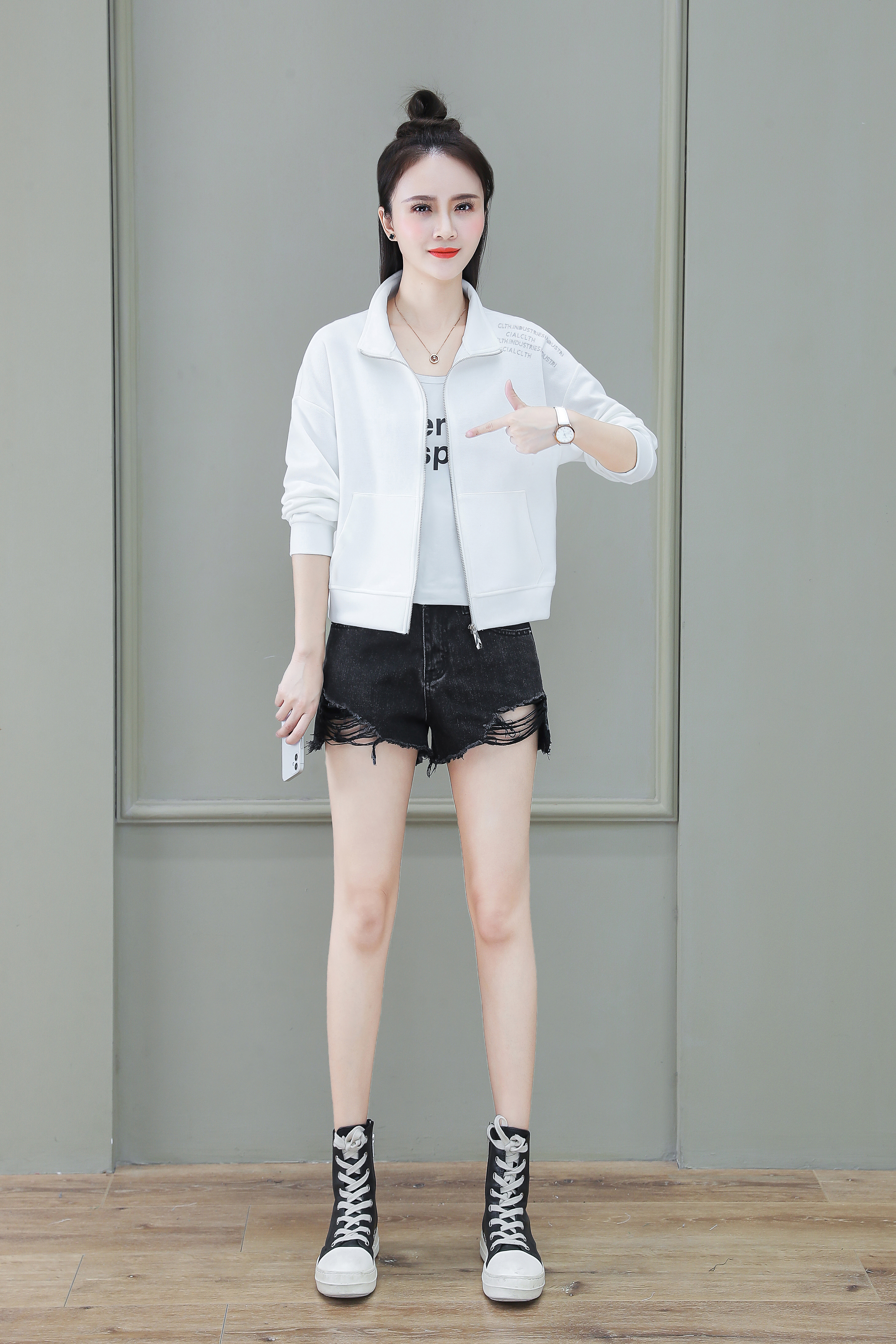 薄款卫衣女连帽夹克短款,薄款连帽卫衣外套女2022新款爆款