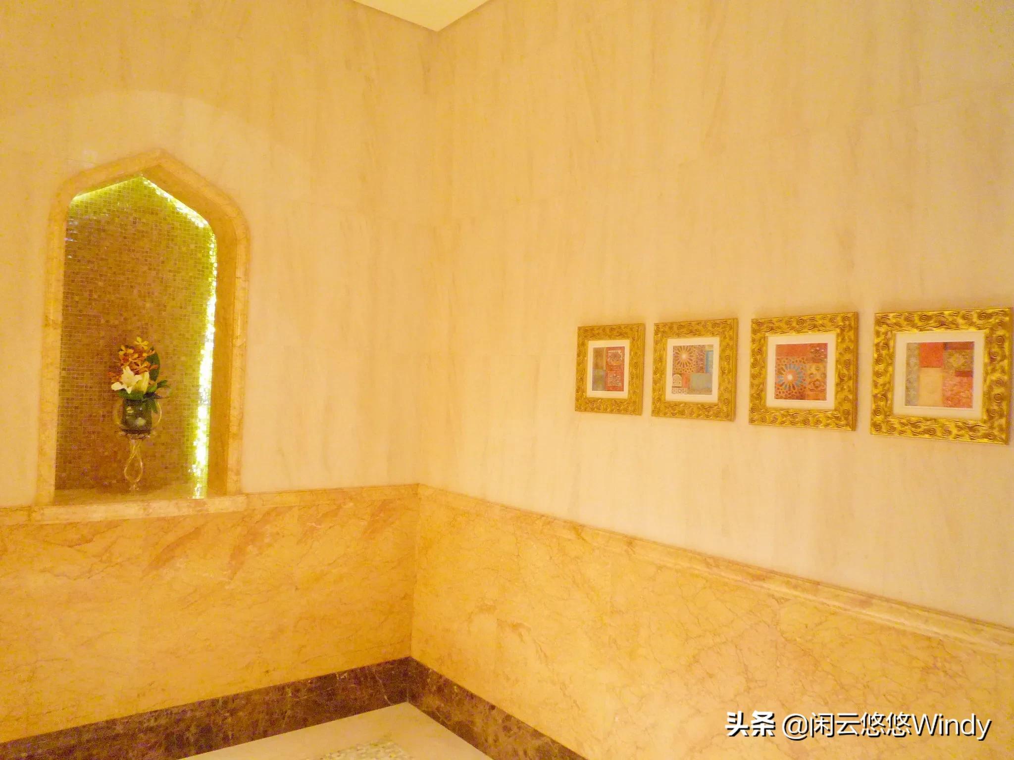 世界最豪华皇家酒店迪拜,八星级酋长皇宫酒店下午茶