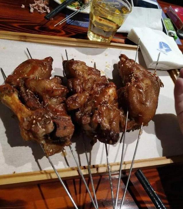 58一斤的烤羊腿,48斤烤全羊