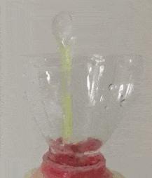 用吸管和塑料瓶做的喷泉,塑料瓶吸管自制喷泉