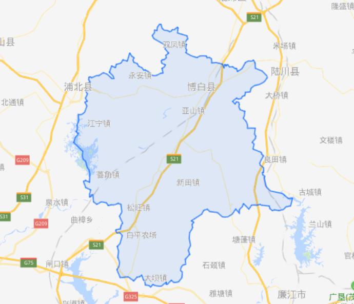 广西有哪几个县人口超过100万,广西有多少个县有多少人口