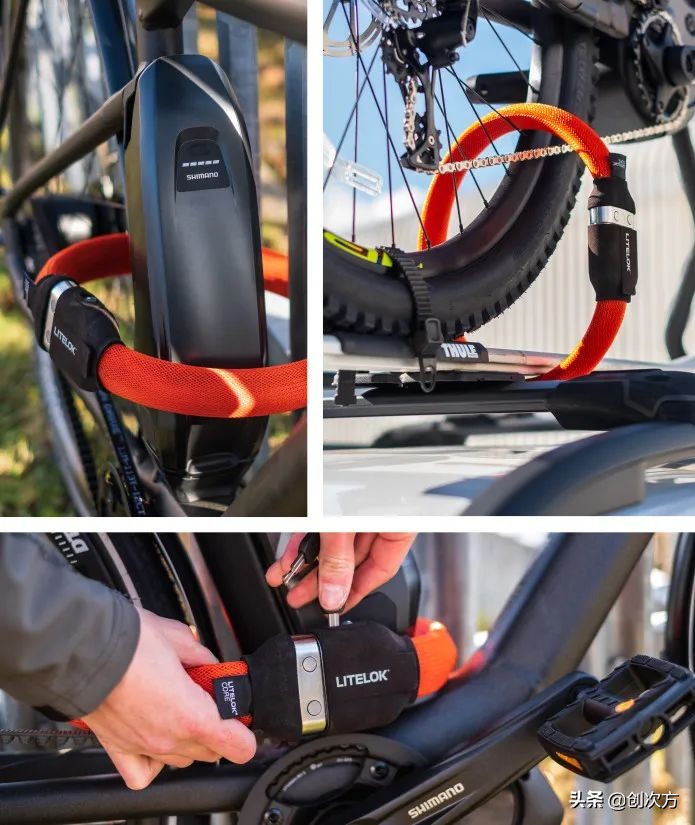 自行车超级智能锁,自行车超轻量化锁