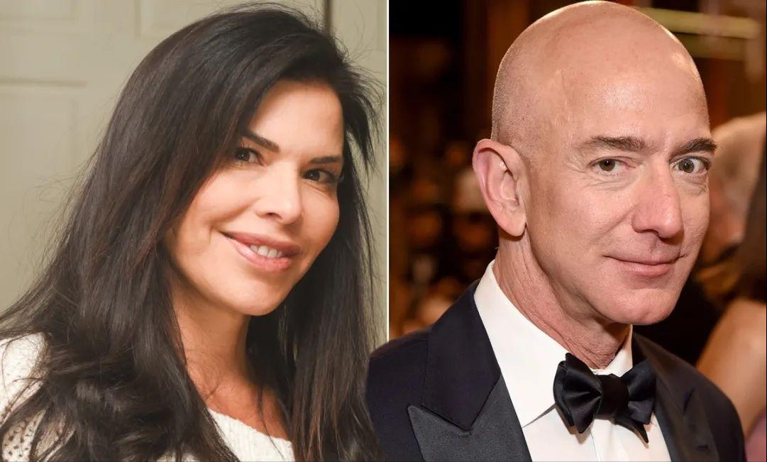 贝佐斯女友当街亲他一脸口红，浑身巨钻，富婆气息，转正的节奏？