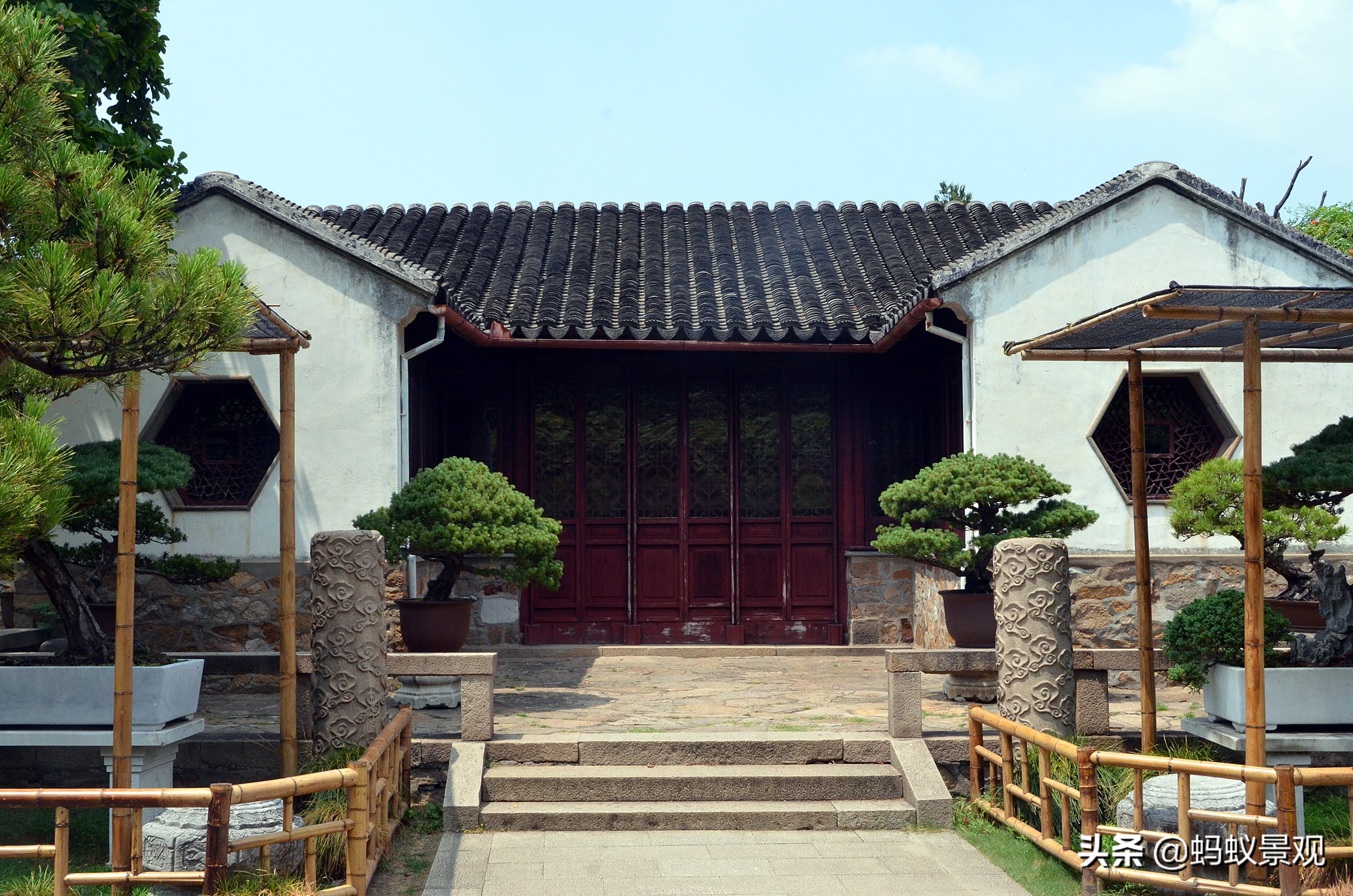 留园建筑布局照片,留园建筑景观内容