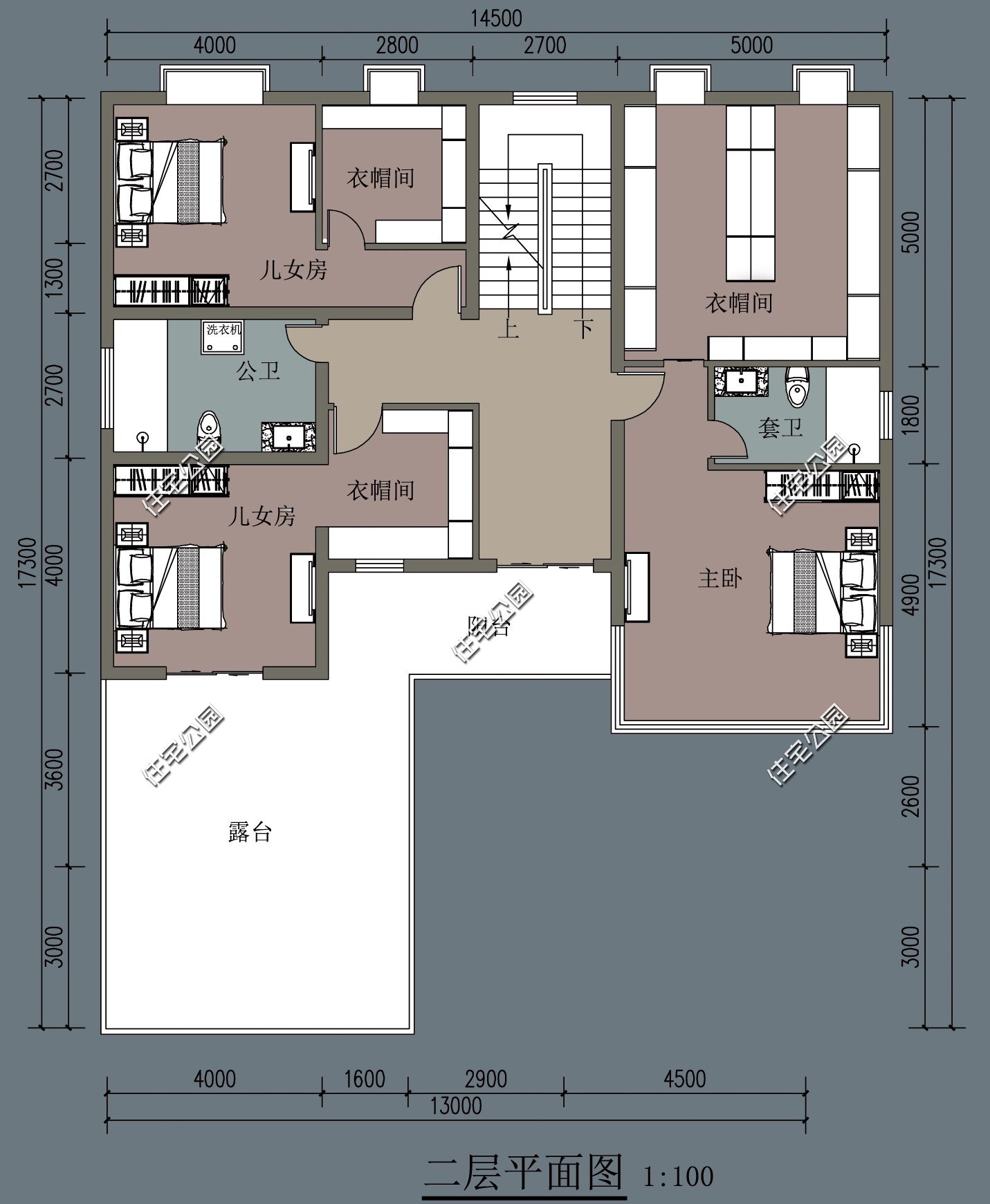 14×17米带地下室的中式合院，适合农村养老，比洋房都美