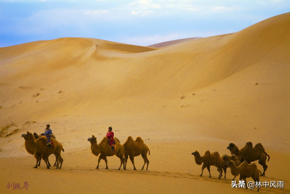 通辽奈曼沙漠,奈曼旗沙漠风景视频