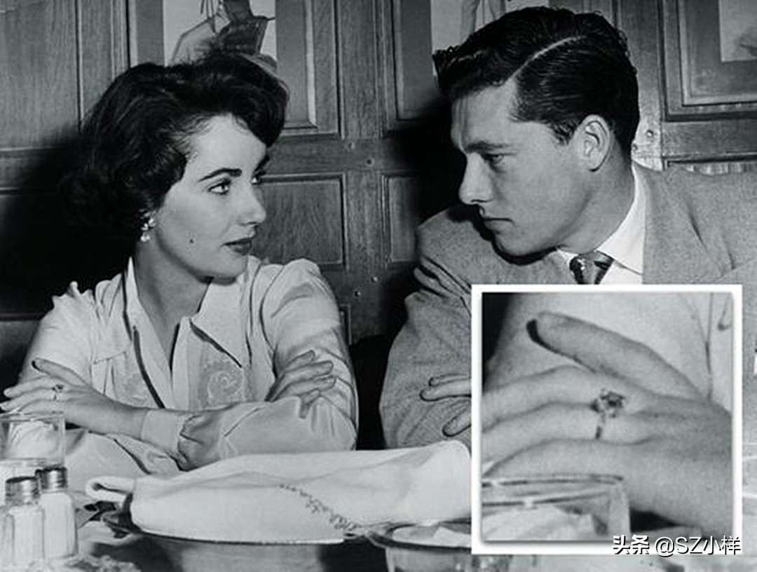 伊丽莎白泰勒传奇人生,伊丽莎白泰勒戴钻石