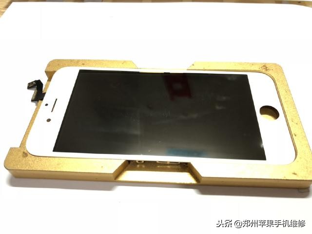 苹果6s更换屏幕总成后home键失效,苹果6s换外屏幕玻璃教程图解