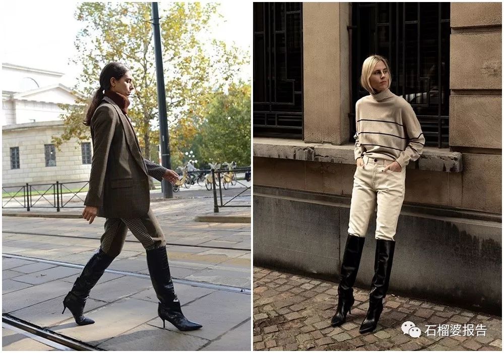 骑士靴哪种款式最好看,骑士靴高个子推荐