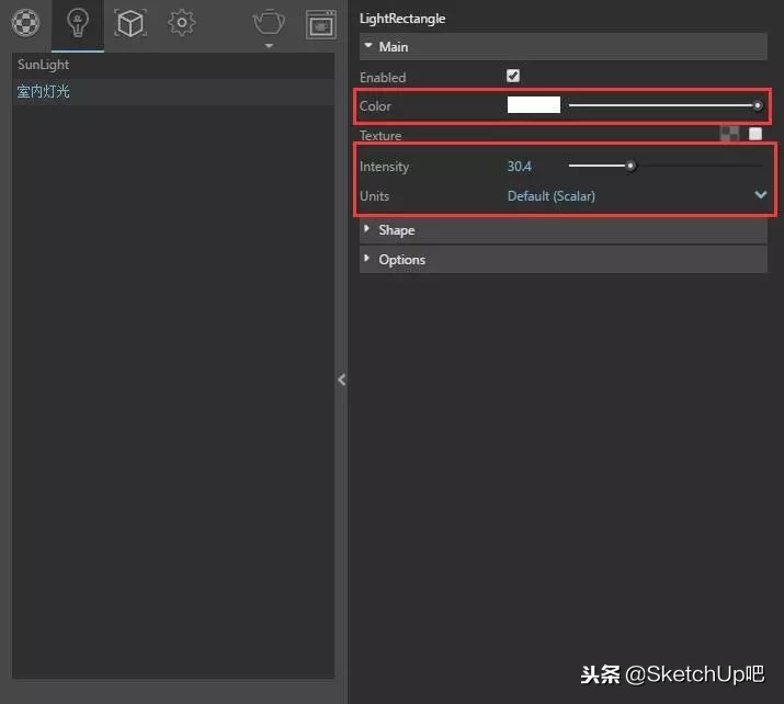 sketchupvray5渲染教程,vrayforsu灯光设置及打法