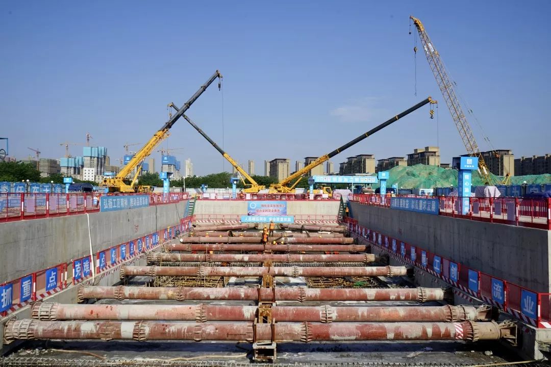 西安地铁14号线开通现场,西安地铁14号线跨灞河大桥