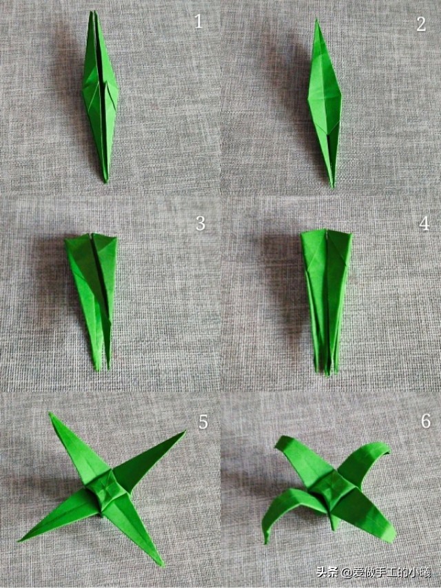 玫瑰花折纸怎么折才简单又好看,1-3岁幼儿折纸玫瑰花不用剪刀