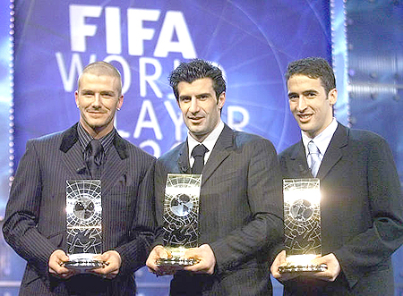 足坛世界历史排名,2010世界足球先生排名