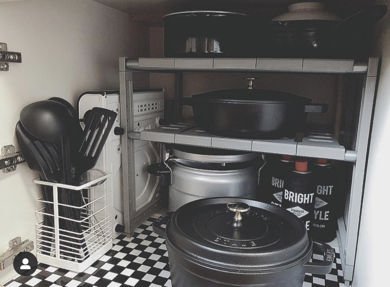 厨房锅具收纳墙上,锅具收纳小妙招废物利用