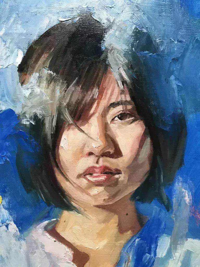 冷军超写实绘画是怎么画出来的,中国媲美冷军的超写实人物画家