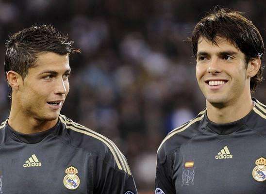 c罗和卡卡巅峰时刻,卡卡和c罗在皇马的每一场比赛