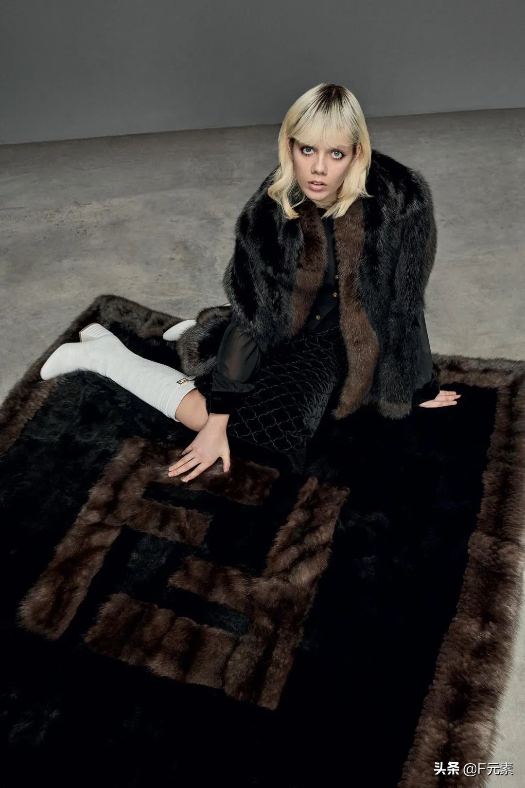 用皮草记录时代fendi2020秋冬发布,fendi皮草