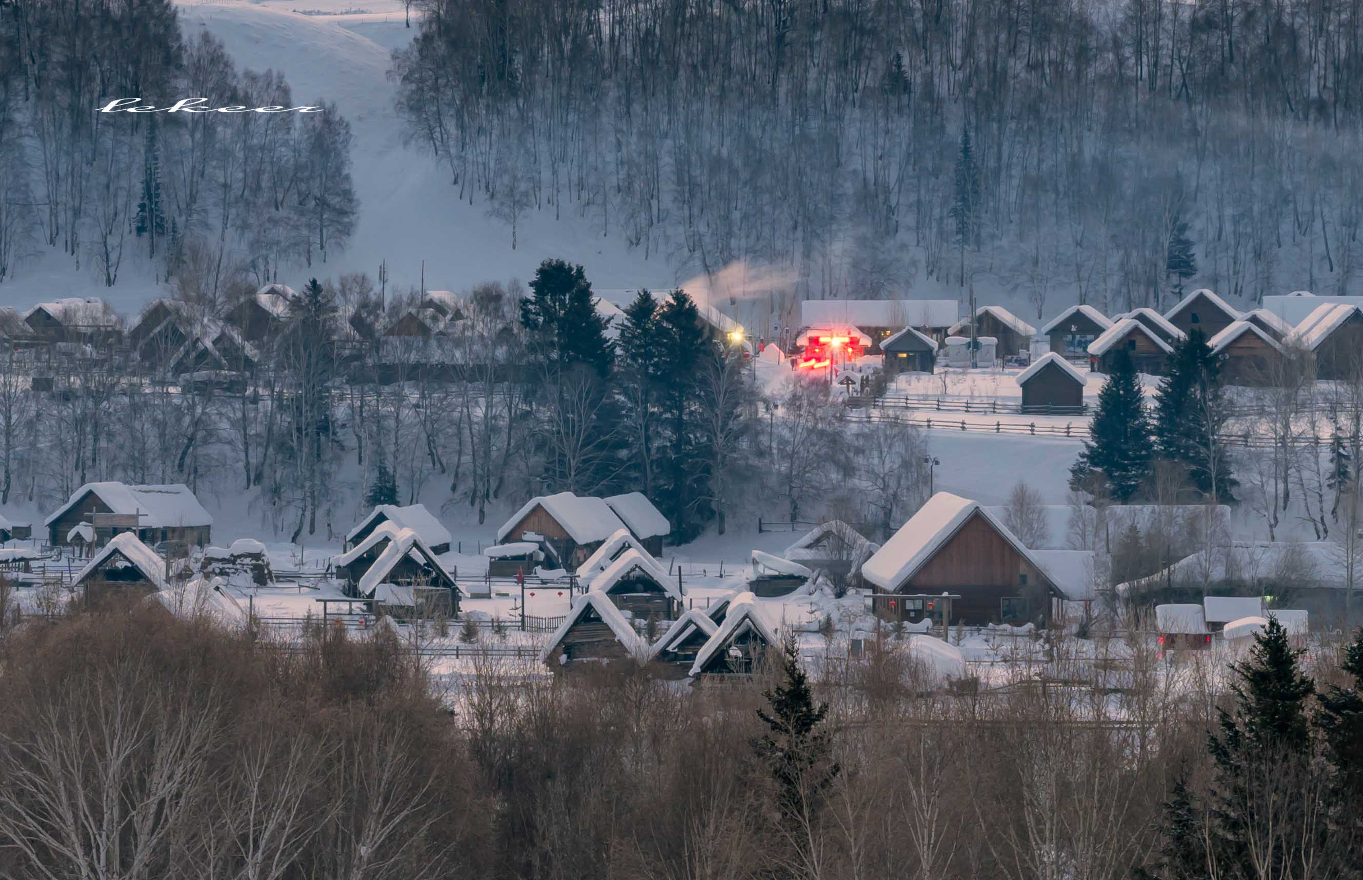 极美雪景图,极美映画