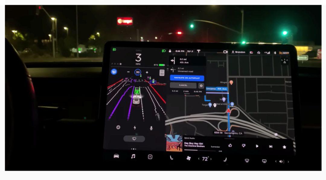 特斯拉怎么设置卫星地图,特斯拉为啥不用高德地图