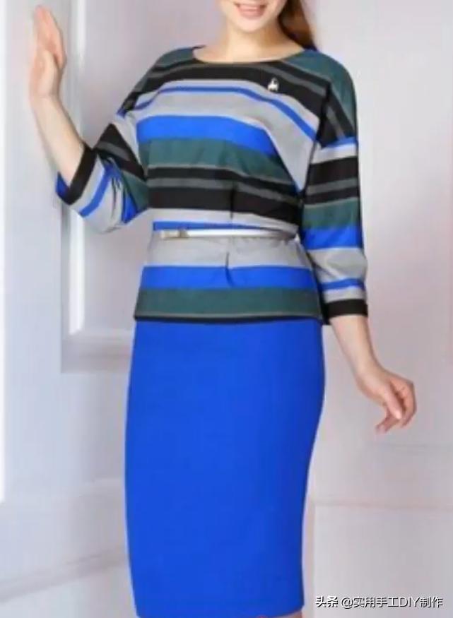 布艺背心套裙,妈妈装40-50岁洋气时髦新款套裙