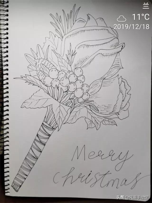 圣诞贺卡手工创意,圣诞节贺卡美术作品