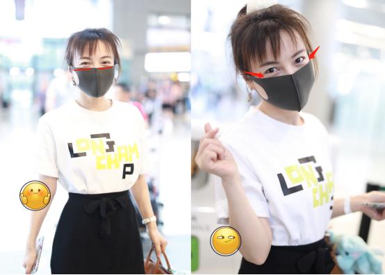 吴昕油光满面现身机场似油腻少女,吴昕素颜现身机场身材是真的好