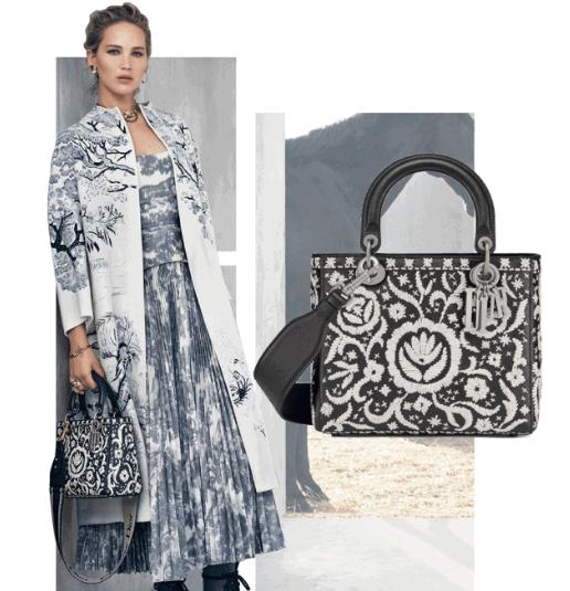 dior2019圣诞手袋,2019年高定dior