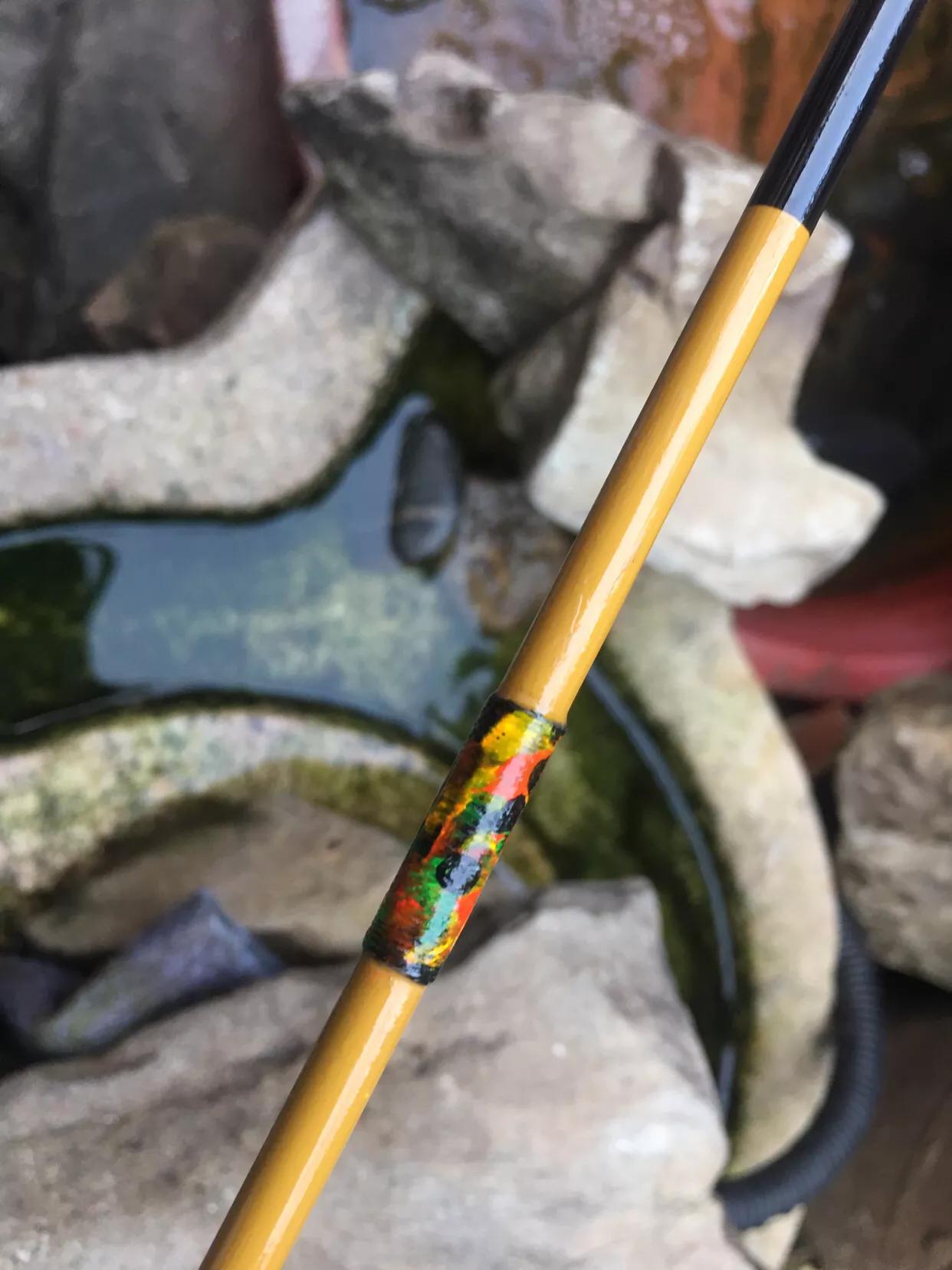 手竿换把怎么换,罗汉竹手竿