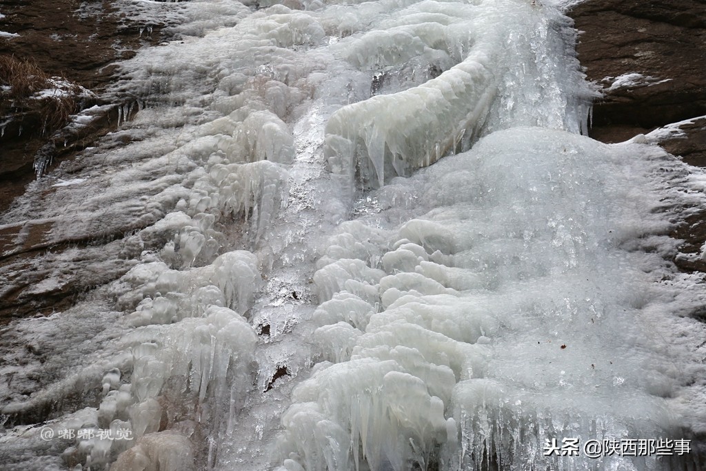 西安冰瀑十大免费景点,西安流峪大峡谷