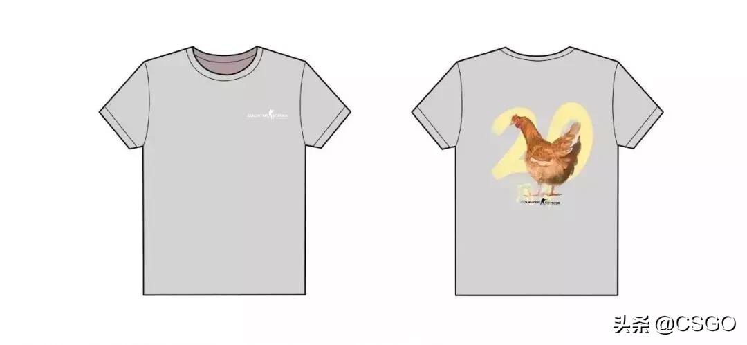 还有孙宝迪和永不鸽播？CS20周年T恤设计大赛作品第二弹