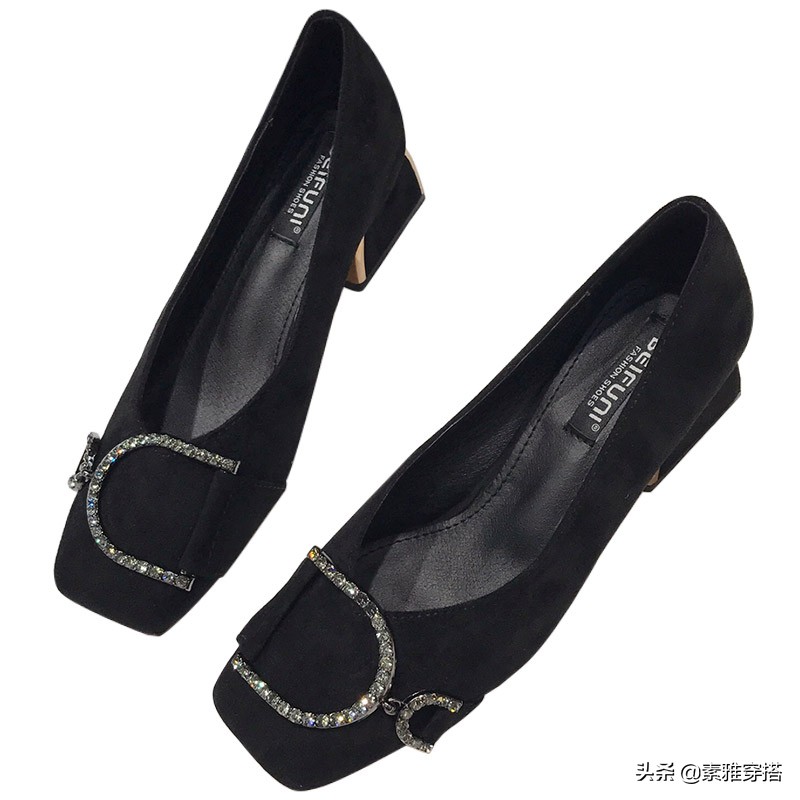 精致高级女人单鞋,细跟精致优雅气质单鞋