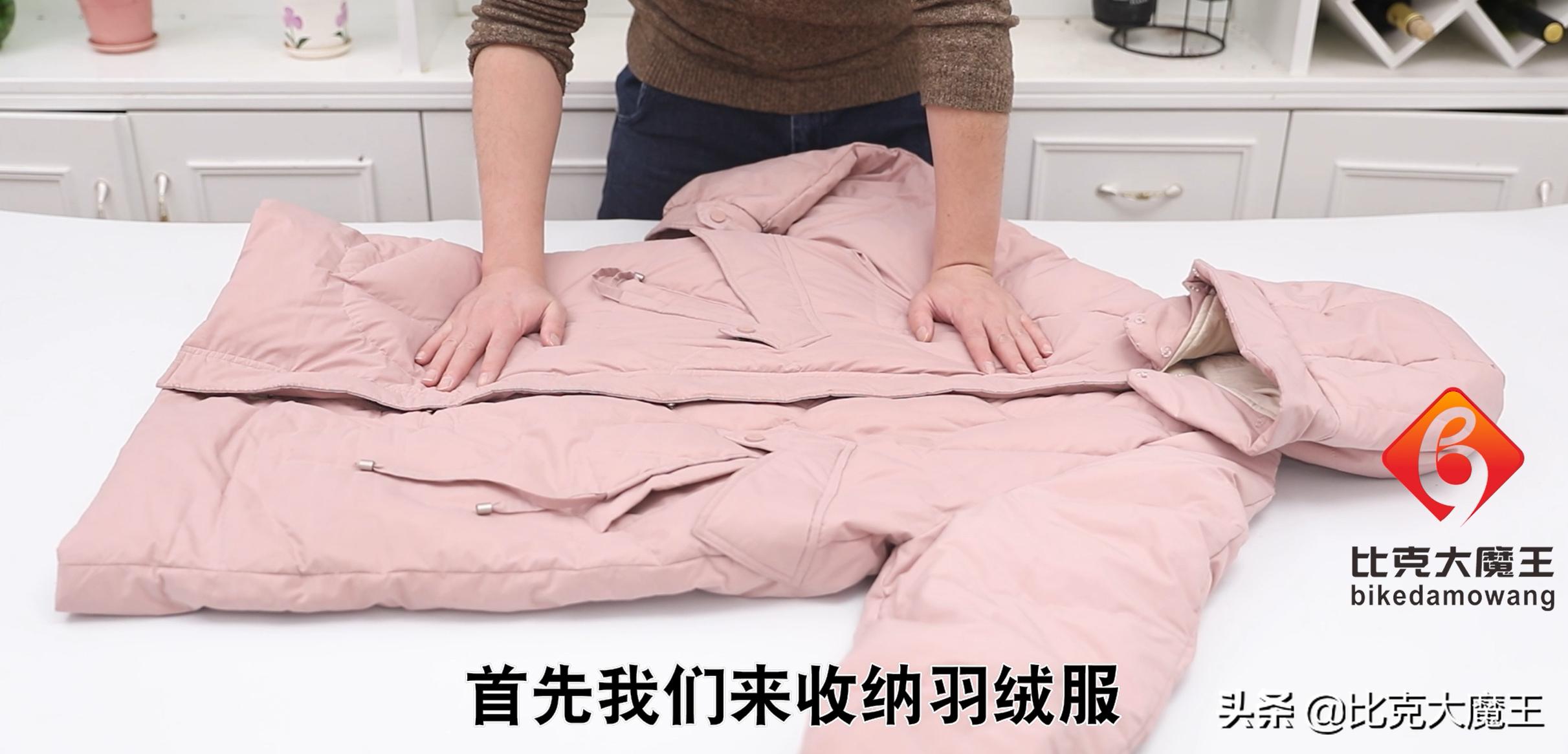 厚衣服怎么叠比较省空间,怎么叠厚衣服省空间行李箱