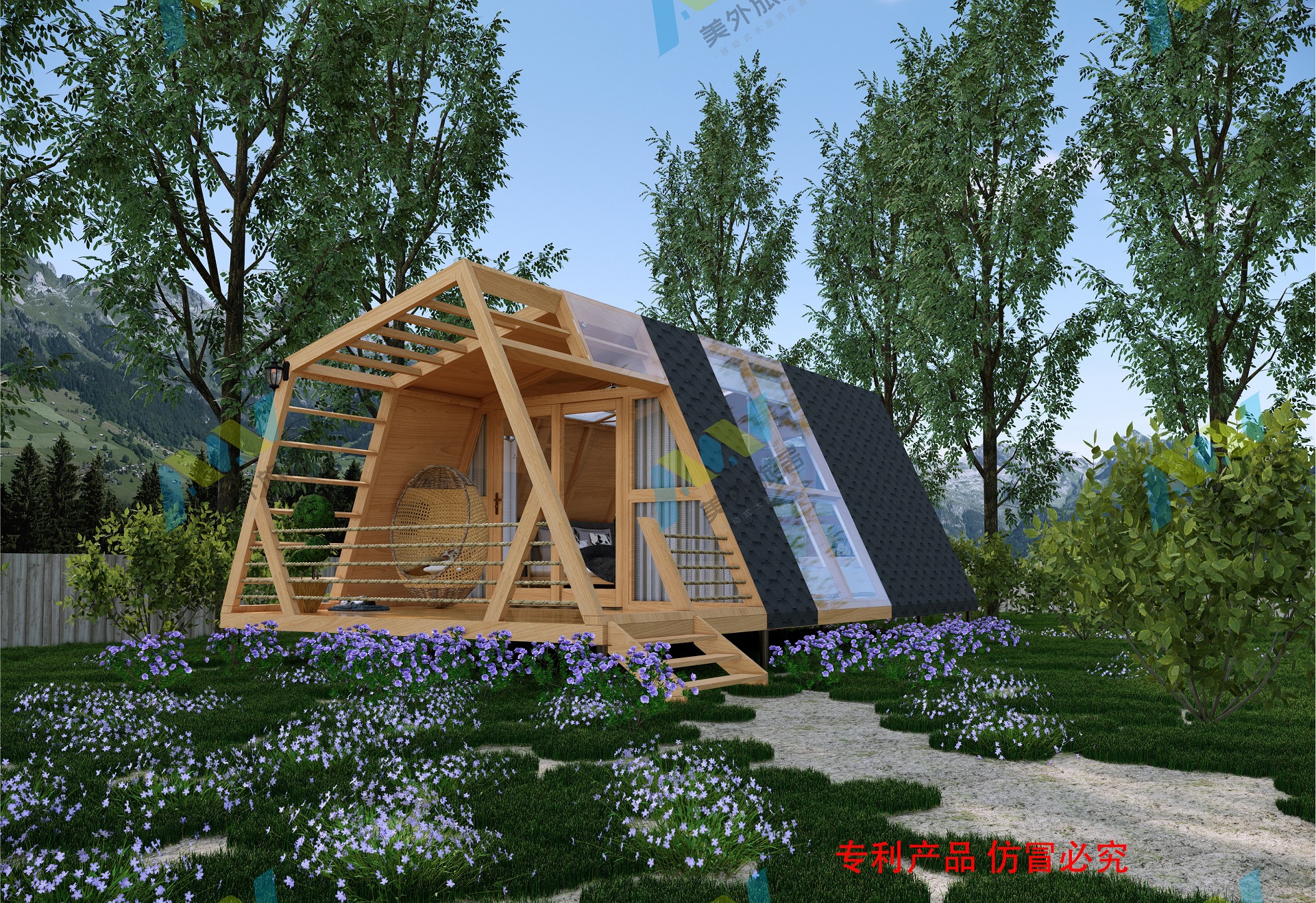 农庄木屋民宿推荐,网红木屋民宿效果图