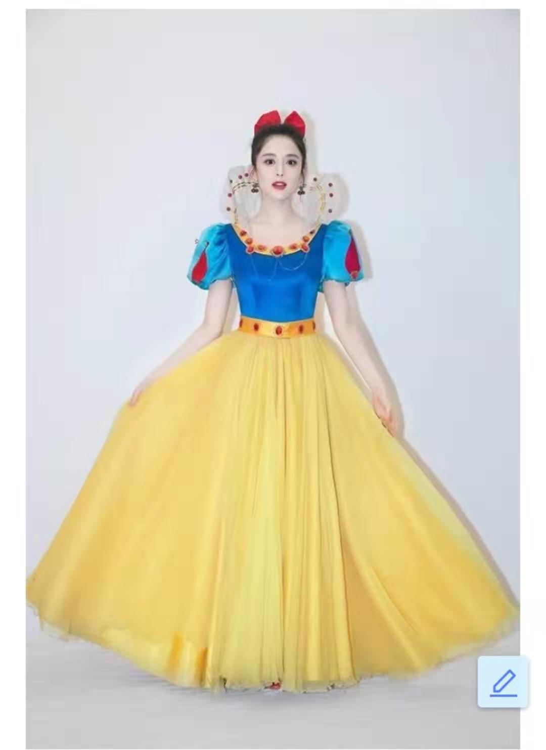 迪士尼公主裙子真人版,迪士尼公主连衣裙