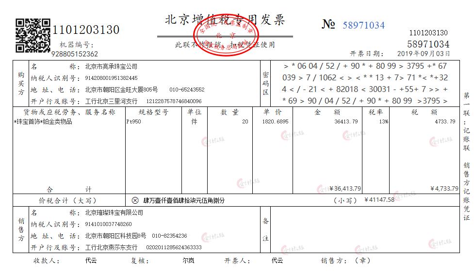 珠宝行业财务做账流程,珠宝零售业会计的账务处理全套