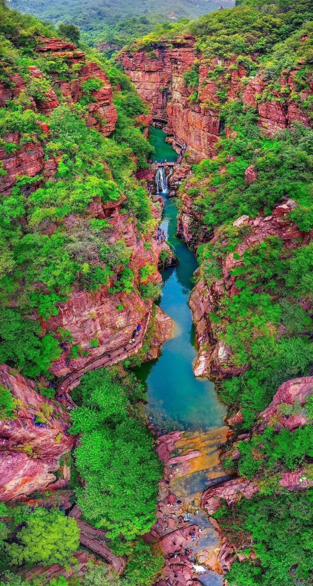云台山的冬景有多震撼,云台山到底有多美