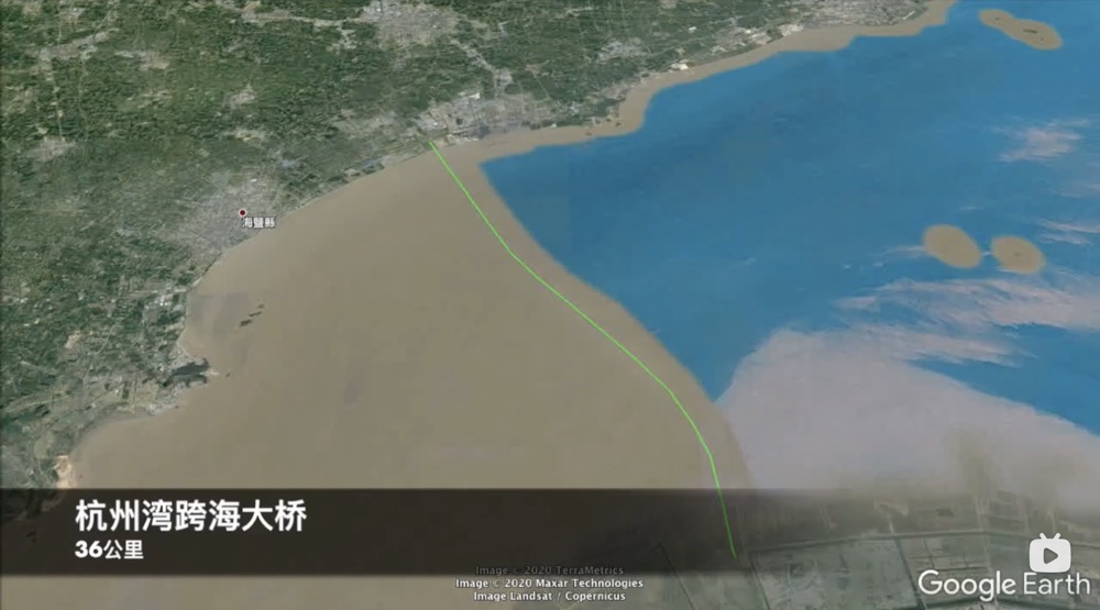 全国最长的跨海大桥全长34公里,全国最宽公铁同层跨海大桥