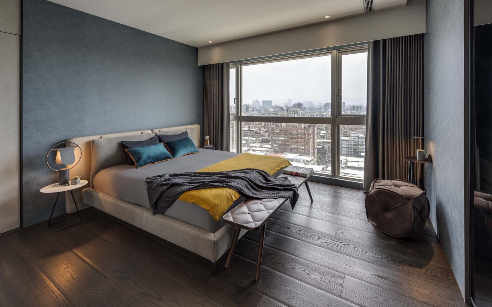 三房一厅的全屋定制柜子设计风格,三室两卫装修柜子效果图现代简约