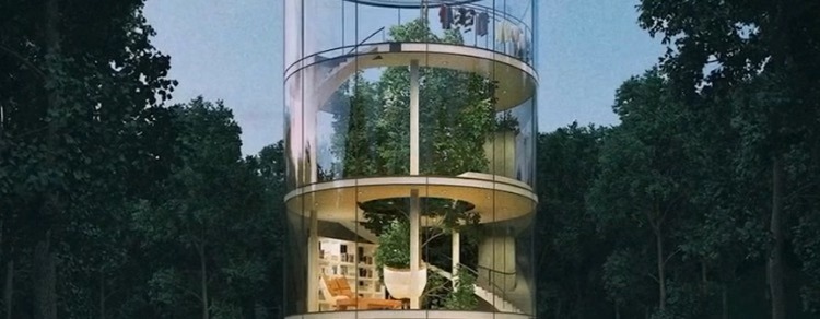 玻璃房建造的全过程,森林玻璃房建造