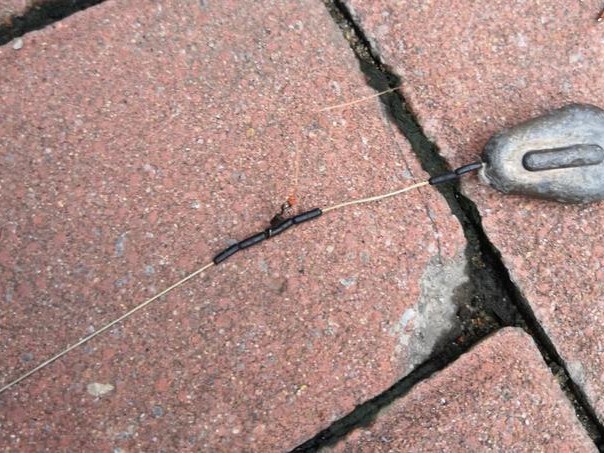 抛竿配合串钩的正确打开方式,抛竿串钩钓白条正确使用方法