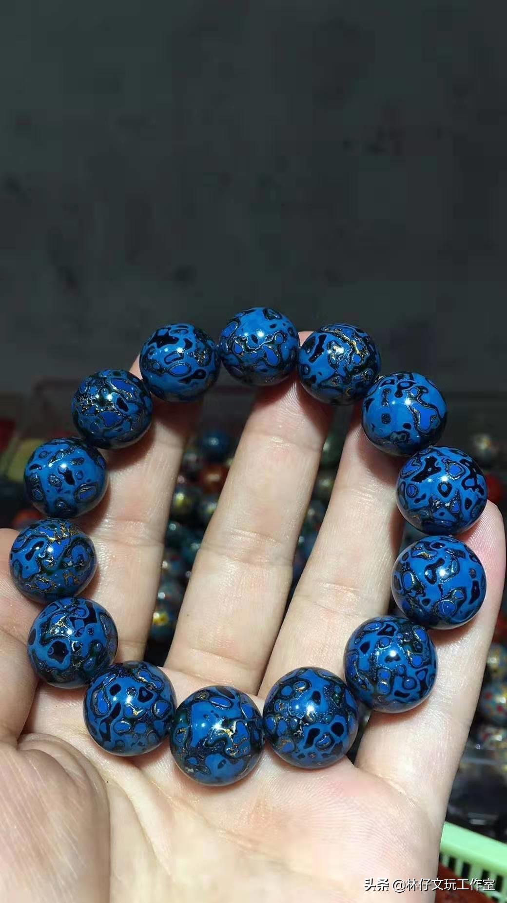 大漆八大守护佛珠,大漆犀皮佛珠教程