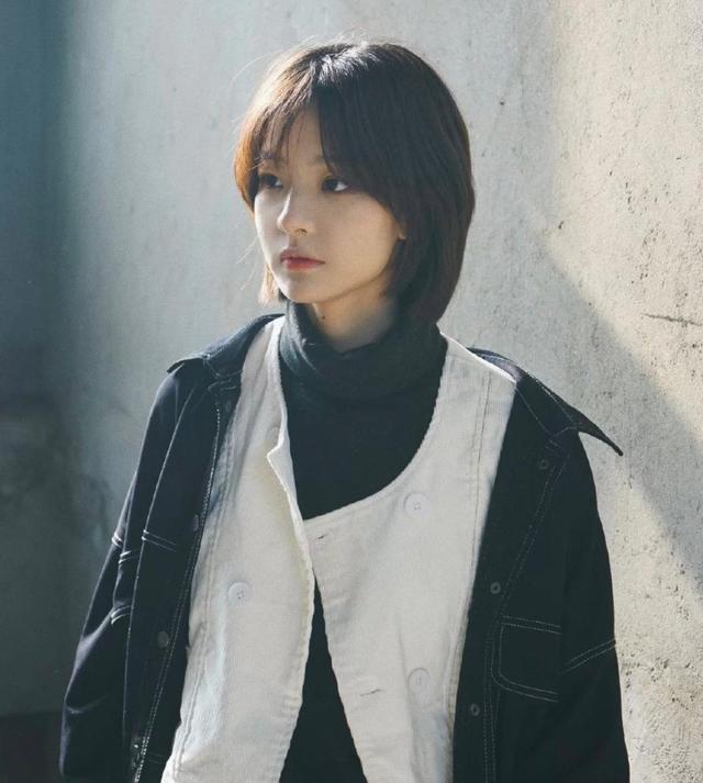 适合脸宽点的圆脸流行短发,小清新日系短发齐耳圆脸