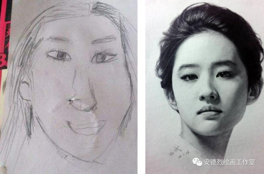 素描人头怎么擦出体积感,人像素描体积感如何表达