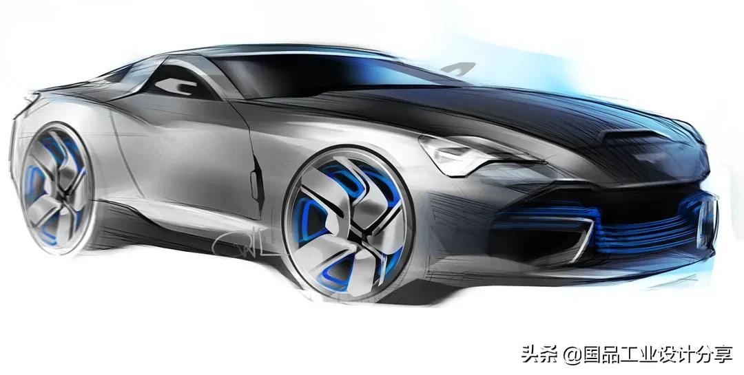 汽车手绘画图片大全,汽车设计图手绘入门