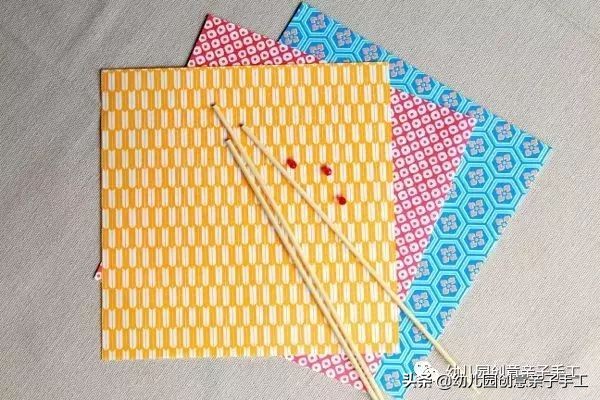 手工小伞可以折叠不用双面胶,幼儿园简单手工雨中小伞