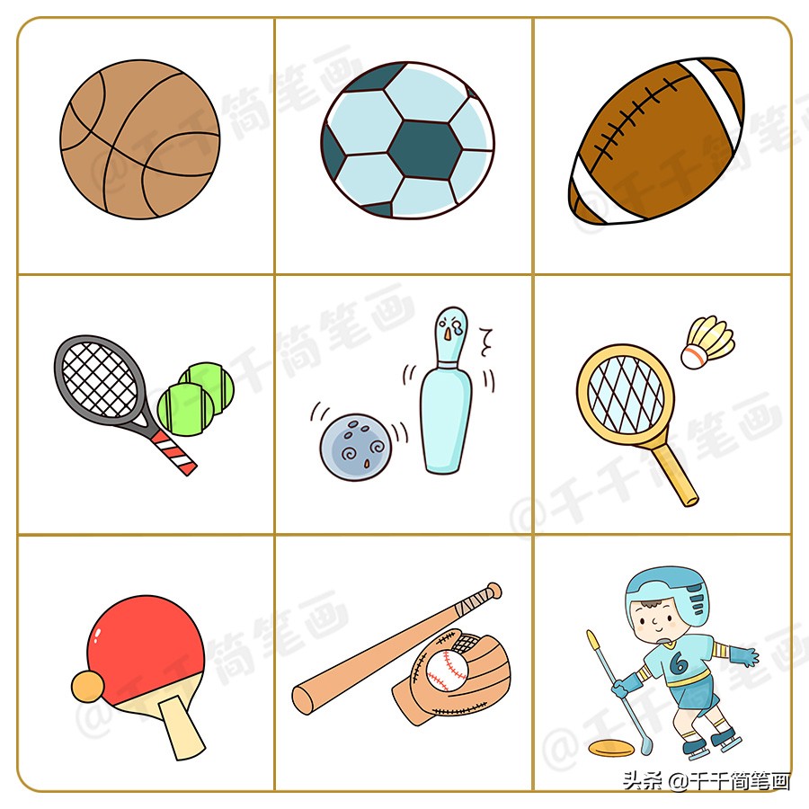 女排简笔画幼儿园,女排郎平简笔画