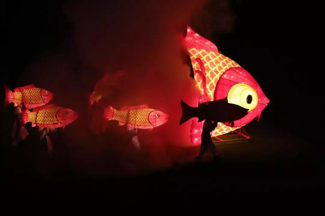 广东非遗文化鱼灯笼表演,非遗表演深圳