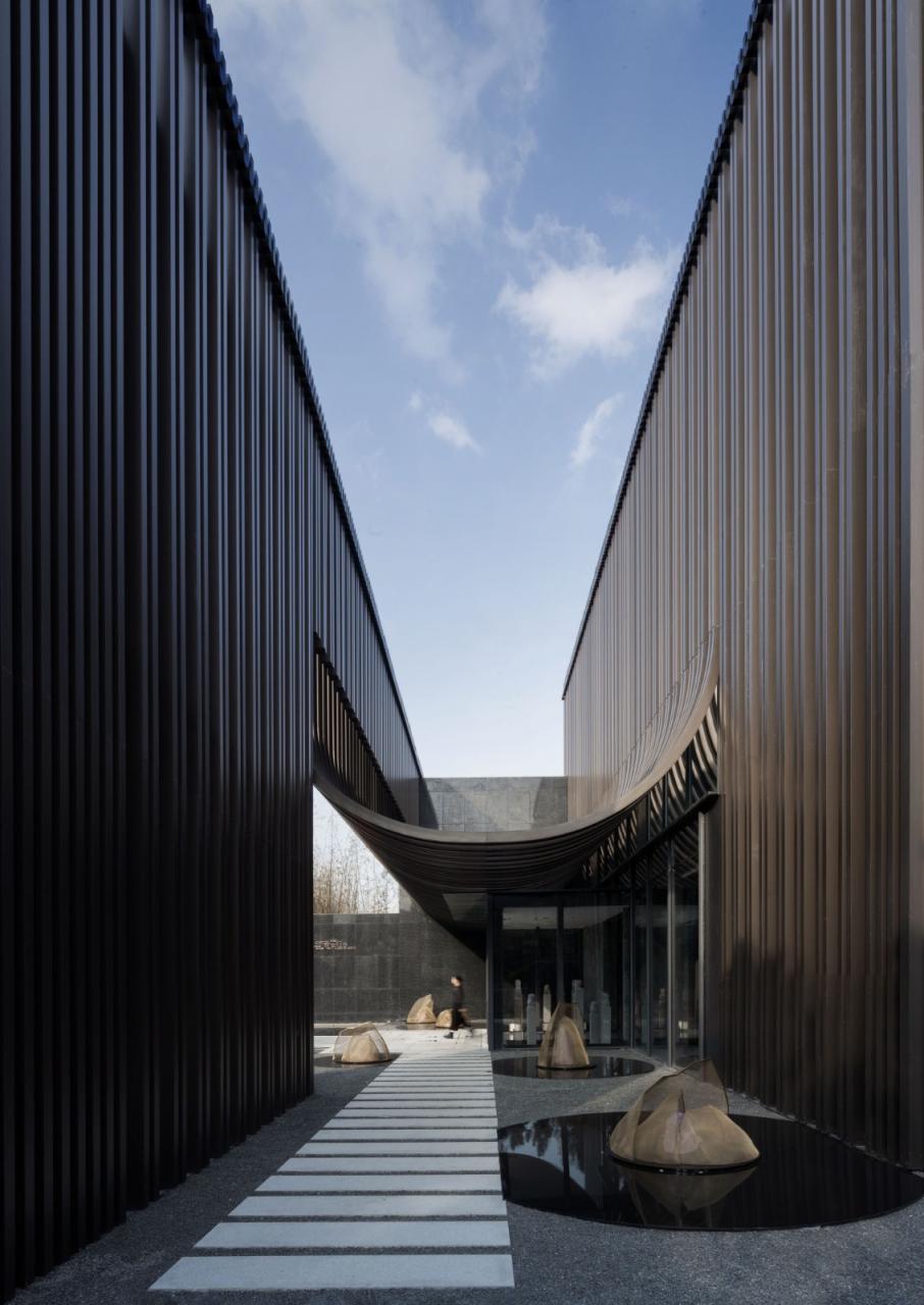 美的禹洲大河实景,扬州美的禹洲大河艺术馆